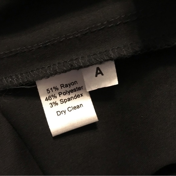 Loft black trouser pants women’s size 10 - Picture 8 of 8